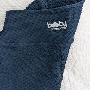 Booty by Brabants Curvy cropped Croco leggings, Below Zero